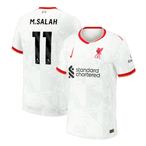 M.SALAH #11 Liverpool Third Away Authentic Soccer Jersey 2024/25