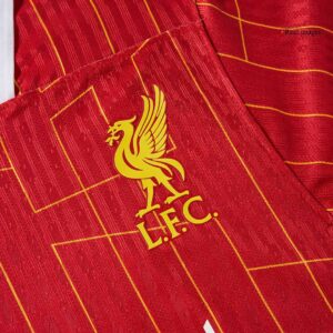 CHAMPIONS #20 Liverpool Home Authentic Soccer Jersey 2024/25