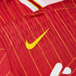 DIOGO J. #20 Liverpool Home Authentic Soccer Jersey 2024/25