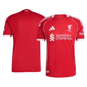 Liverpool Home Authentic Soccer Jersey 2025/26