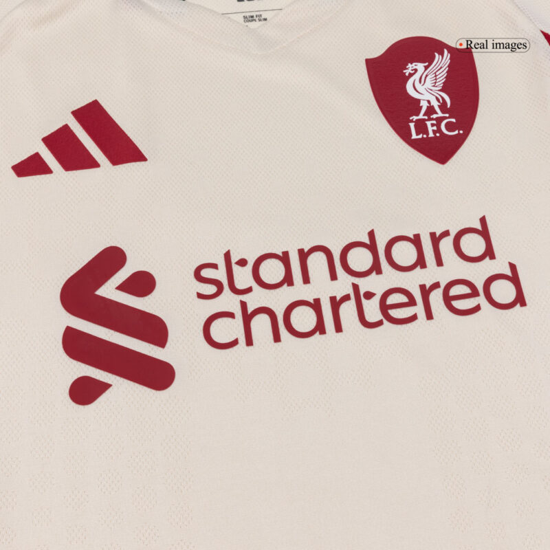 ISAK ##9 Liverpool Away Authentic Soccer Jersey 2025/26