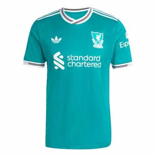 Liverpool Third Away Authentic Soccer Jersey 2025/26