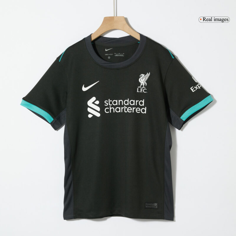 Liverpool Away Kids Soccer Jerseys Kit 2024/25