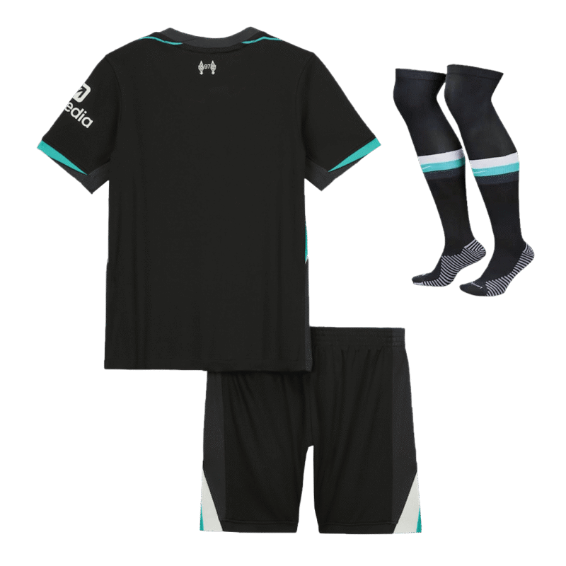 Liverpool Away Kids Soccer Jerseys Full Kit 2024/25