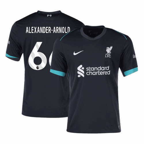 Liverpool ALEXANDER-ARNOLD #66 Away Soccer Jersey