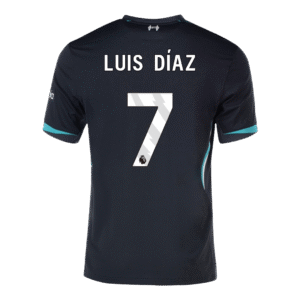 LUIS DÍAZ #7 Liverpool Away Soccer Jersey 2024/25