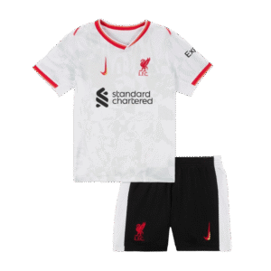 Liverpool Third Away Kids Soccer Jerseys Kit 2024/25
