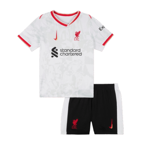 Liverpool Third Away Kids Soccer Jerseys Kit 2024/25