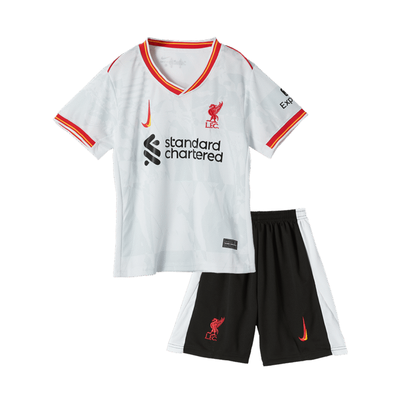 Liverpool Third Away Kids Soccer Jerseys Kit 2024/25