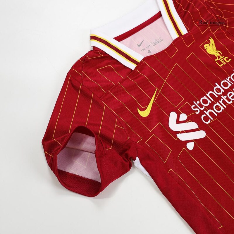 Liverpool Home Kids Soccer Jerseys Full Kit 2024/25