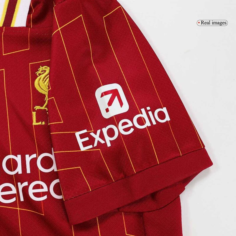 Liverpool Home Kids Soccer Jerseys Full Kit 2024/25