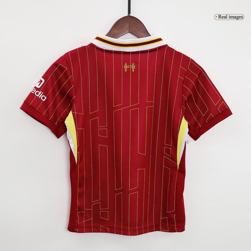 Liverpool Home Kids Soccer Jerseys Full Kit 2024/25