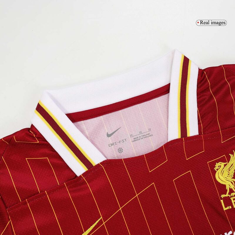 Liverpool Home Kids Soccer Jerseys Full Kit 2024/25