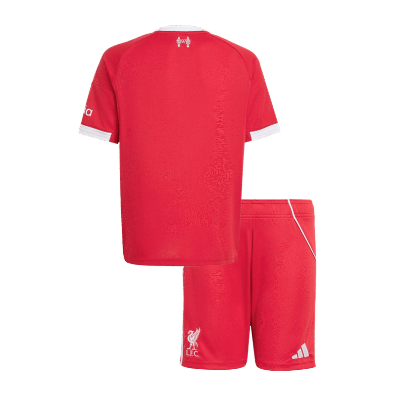 Liverpool Home Kids Soccer Jerseys Kit 2025/26