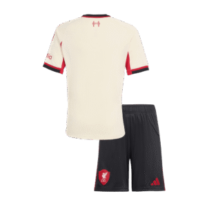 Liverpool Away Kids Soccer Jerseys Kit 2025/26