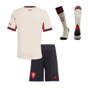 Liverpool Away Kids Soccer Jerseys Full Kit 2025/26