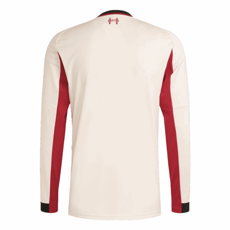 Liverpool Away Long Sleeve Soccer Jersey 2025/26