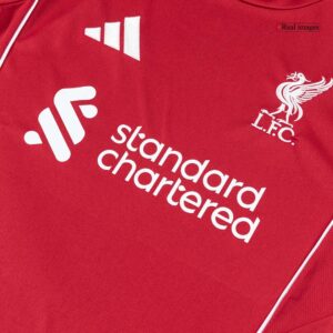 Liverpool Home Soccer Jersey Kit 2025/26