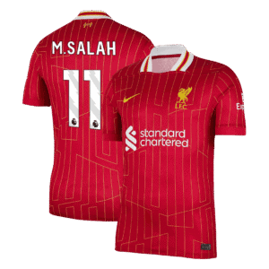 M.SALAH #11 Liverpool Home Soccer Jersey 2024/25