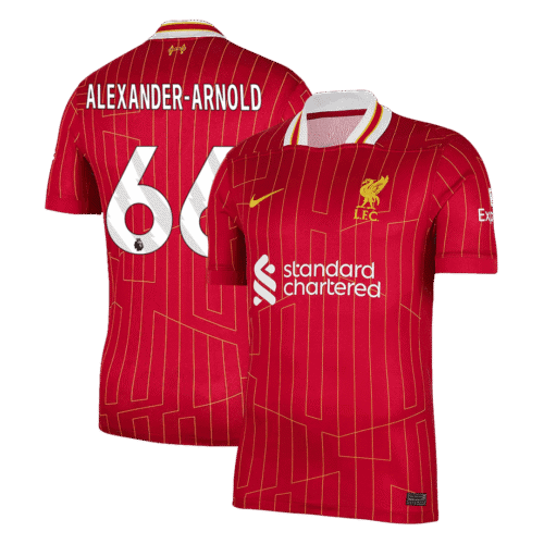 ALEXANDER-ARNOLD #66 Liverpool Home Soccer Jersey 2024/25