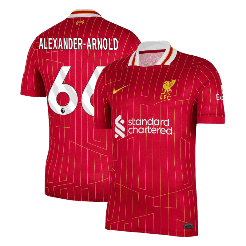 ALEXANDER-ARNOLD #66 Liverpool Home Soccer Jersey 2024/25