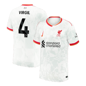 VIRGIL #4 Liverpool Third Away Soccer Jersey 2024/25