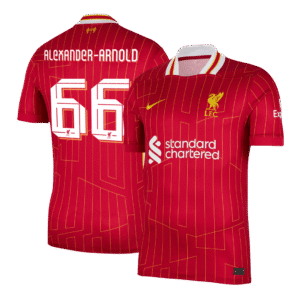 ALEXANDER-ARNOLD #66 Liverpool Home Soccer Jersey 2024/25 - UCL