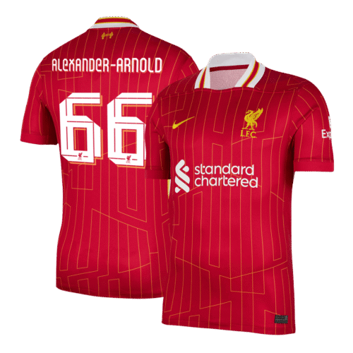 ALEXANDER-ARNOLD #66 Liverpool Home Soccer Jersey 2024/25 - UCL