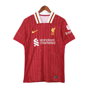 LUIS DÍAZ #7 Liverpool Home Soccer Jersey 2024/25 - UCL