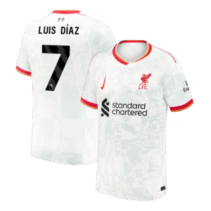 LUIS DÍAZ #7 Liverpool Third Away Soccer Jersey 2024/25