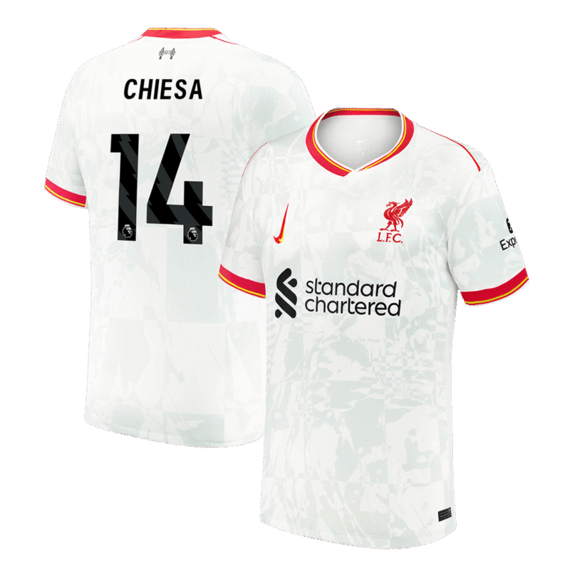 CHIESA #14 Liverpool Third Away Soccer Jersey 2024/25