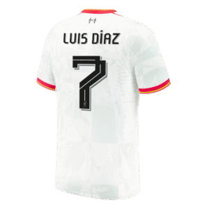 LUIS DÍAZ #7 Liverpool Third Away Soccer Jersey 2024/25