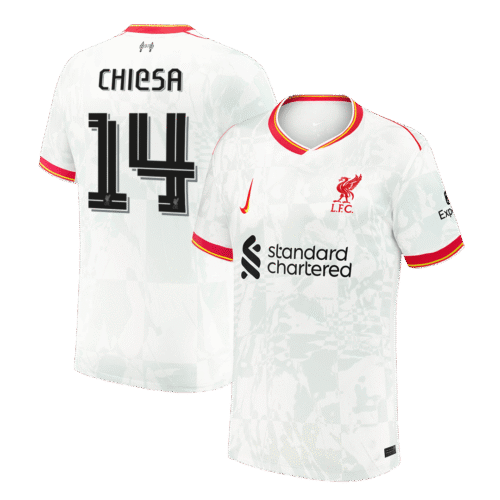 CHIESA #14 Liverpool Third Away Soccer Jersey 2024/25 - UCL