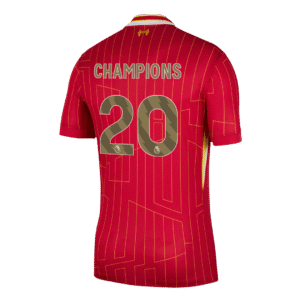 CHAMPIONS #20 Liverpool Home Soccer Jersey 2024/25