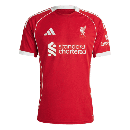 Liverpool Home Soccer Jersey 2025/26