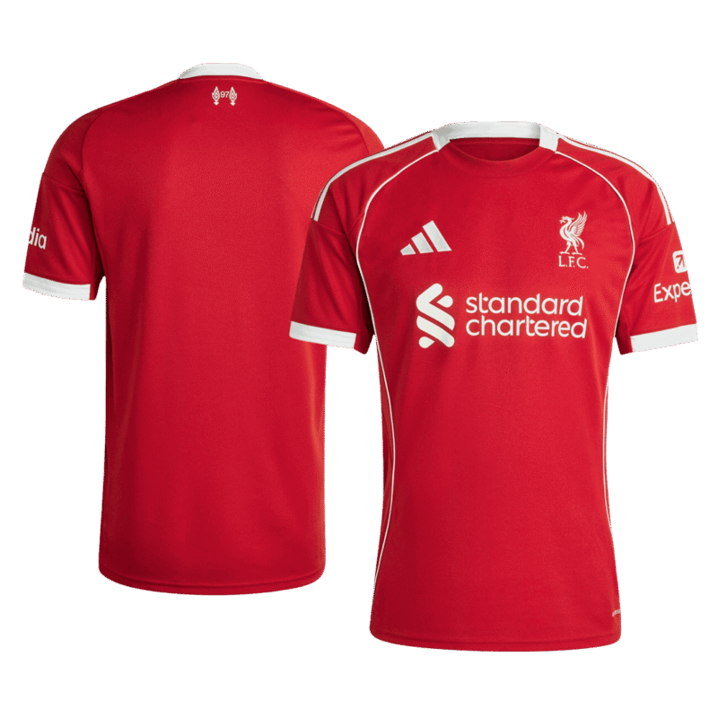 Liverpool Home Soccer Jersey 2025/26