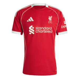 KERKEZ #6 Liverpool Home Soccer Jersey 2025/26