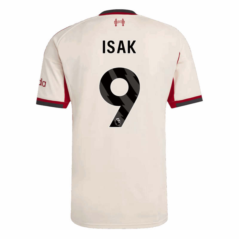 ISAK #9 Liverpool Away Soccer Jersey 2025/26