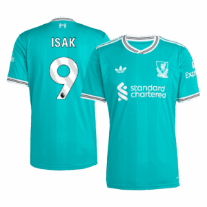 ISAK #9 Liverpool Third Away Soccer Jersey 2025/26