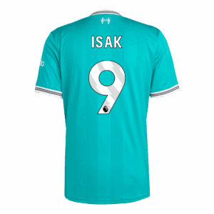 ISAK #9 Liverpool Third Away Soccer Jersey 2025/26