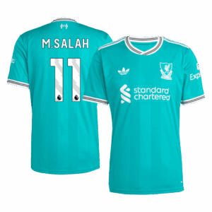 M.SALAH #11 Liverpool Third Away Soccer Jersey 2025/26