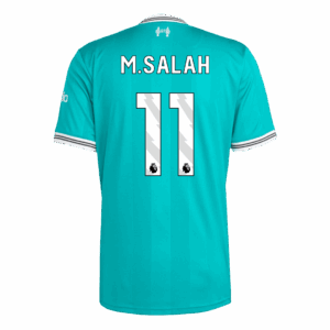 M.SALAH #11 Liverpool Third Away Soccer Jersey 2025/26