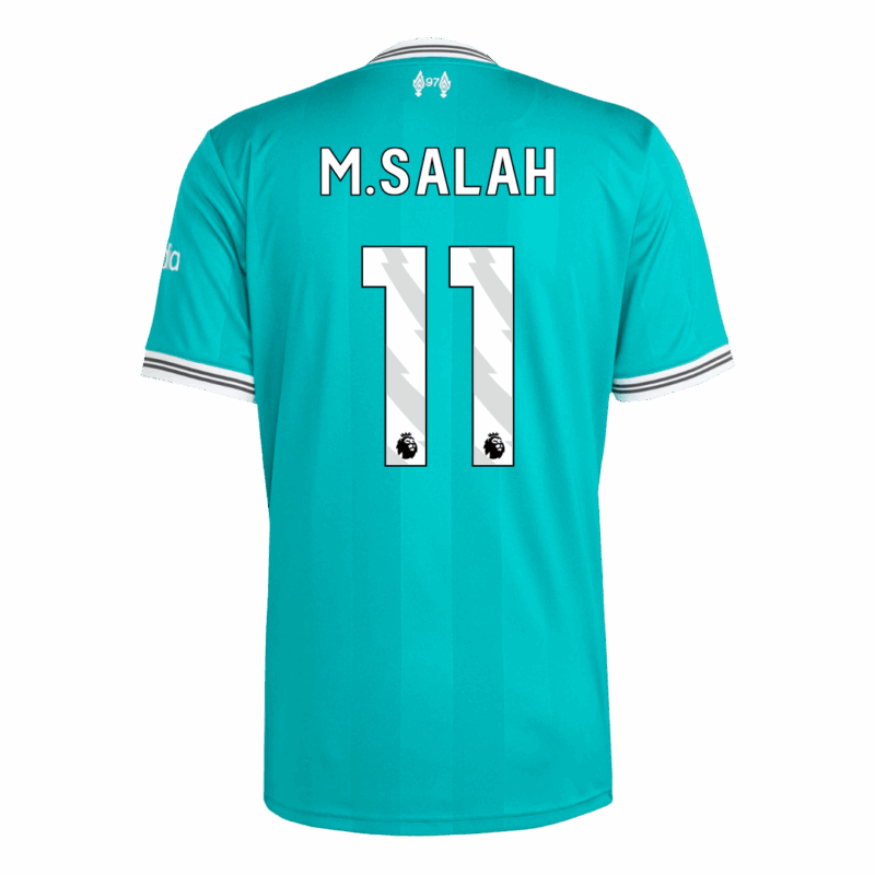 M.SALAH #11 Liverpool Third Away Soccer Jersey 2025/26