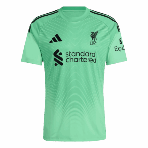 Liverpool Goalkeeper Soccer Jersey 2025/26 Green