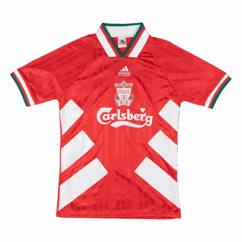 Liverpool Home Soccer Jersey Retro 93/95
