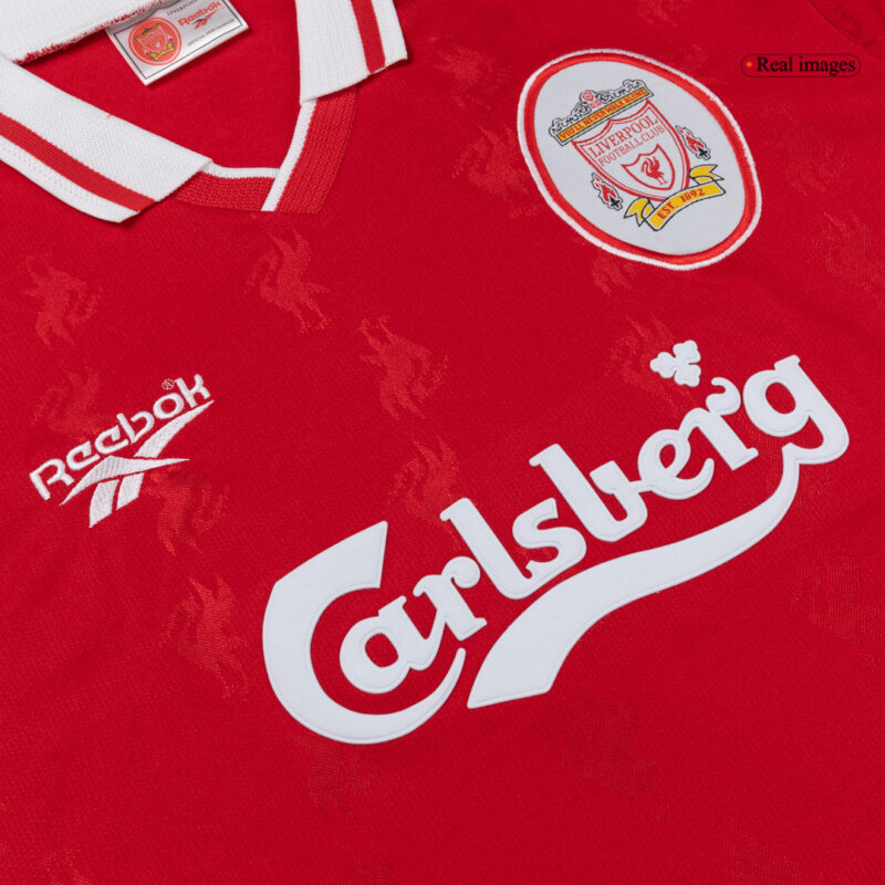 Liverpool Home Soccer Jersey Retro 1996/97