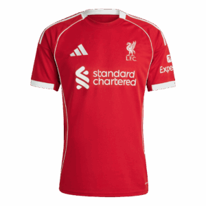 Liverpool SZOBOSZLAI #8 Home Soccer Jersey 2025/26