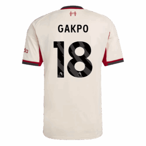 Liverpool GAKPO #18 Away Soccer Jersey 2025/26
