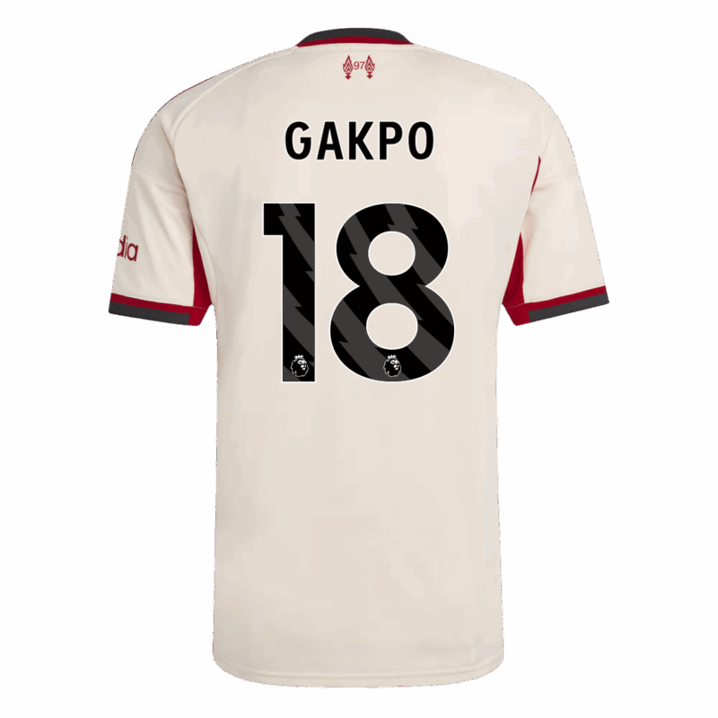 Liverpool GAKPO #18 Away Soccer Jersey 2025/26