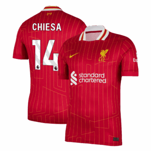 621568_1 Liverpool CHIESA #14 Home Soccer Jersey